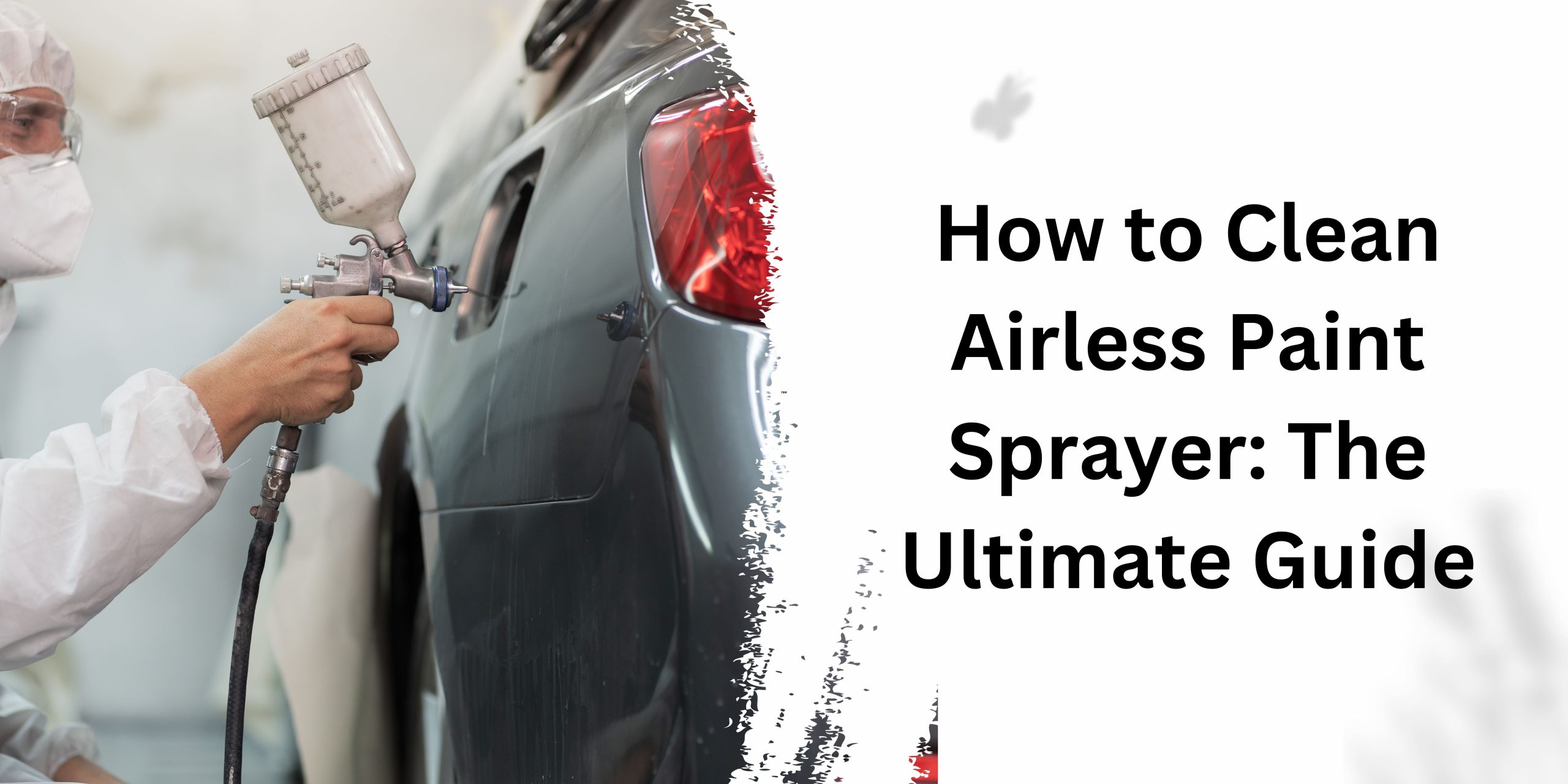 How to Clean Airless Paint Sprayer